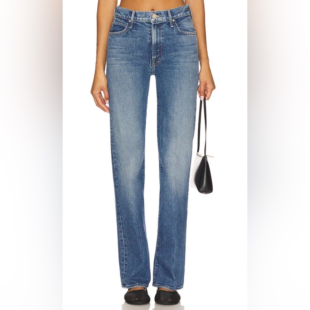 MOTHER Dark Blue The Kick It Denim Jeans